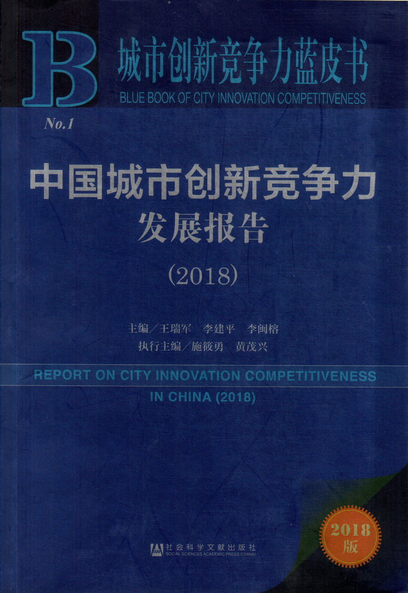 肥穴插逼中国城市创新竞争力发展报告（2018）